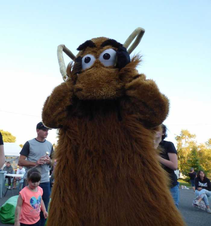 mascot at Beaconsfield Festival