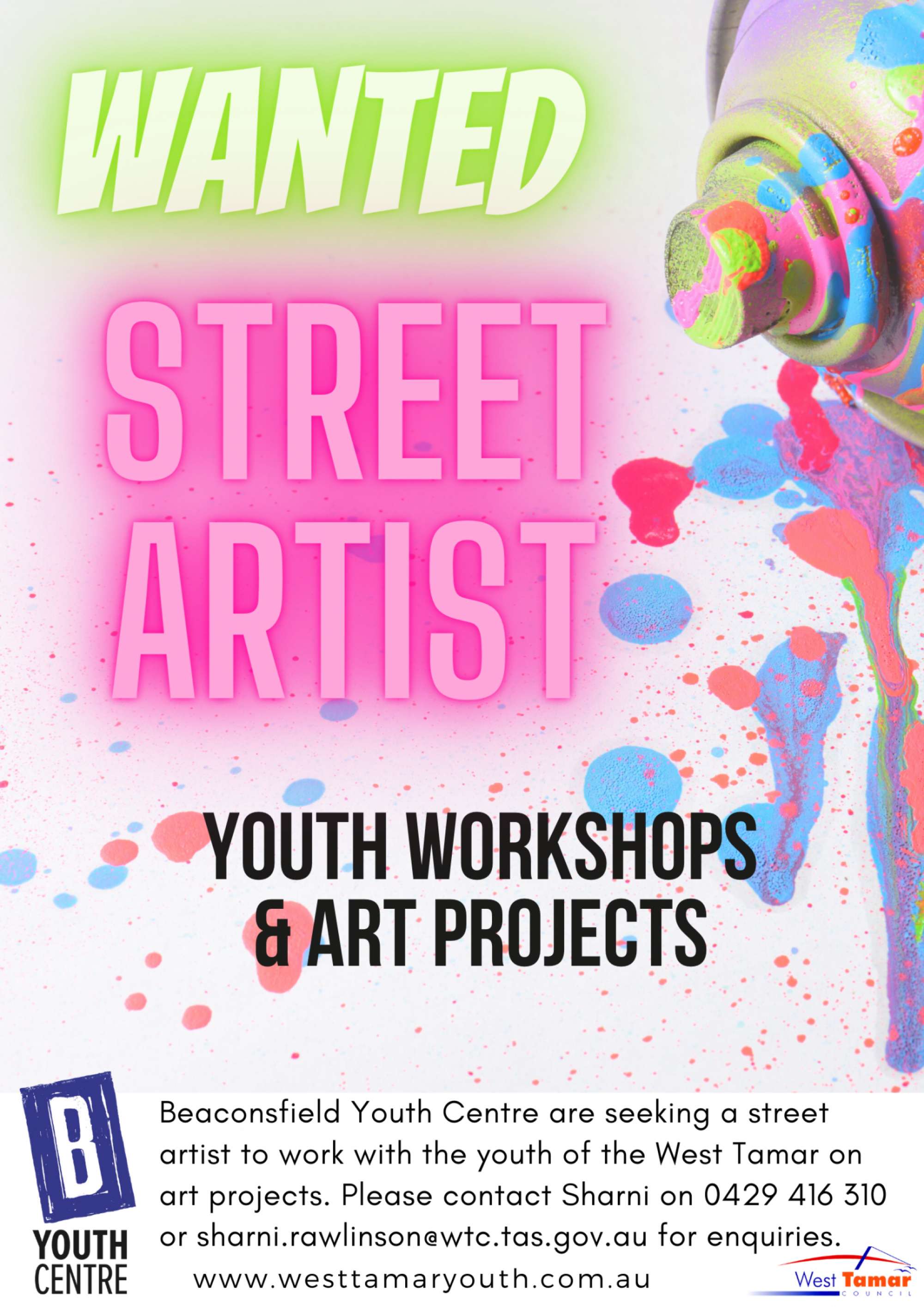 Street Artist Youth Centre poster